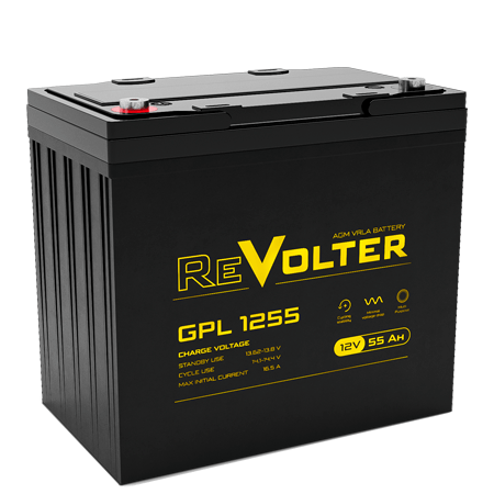 Аккумуляторная батарея Revolter GPL 1255